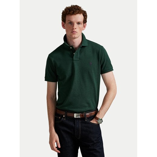 Polo Ralph Lauren Polo 710536856489 Zielony Regular Fit ze sklepu MODIVO w kategorii T-shirty męskie - zdjęcie 187591681