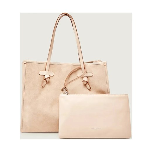 GIANNI CHIARINI Shopperka + saszetka MARCELLA | zamsz ze sklepu Gomez Fashion Store w kategorii Torby Shopper bag - zdjęcie 187592551