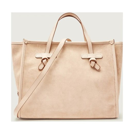 GIANNI CHIARINI Shopperka MARCELLA | zamsz ze sklepu Gomez Fashion Store w kategorii Torby Shopper bag - zdjęcie 187592553