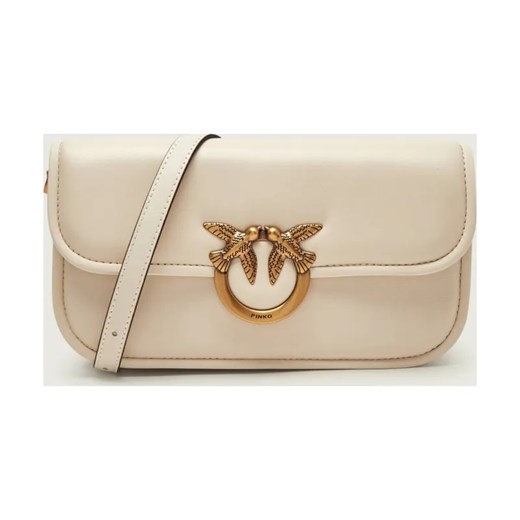 Pinko Skórzana torebka na ramię LOVE BOX ze sklepu Gomez Fashion Store w kategorii Listonoszki - zdjęcie 187592582