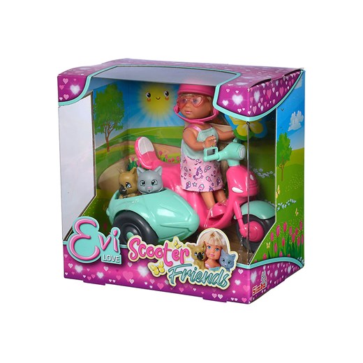 Evi LOVE Lalka &quot;Evi - Scooter Friends&quot; - 3+ ze sklepu Limango Polska w kategorii Zabawki - zdjęcie 187593424