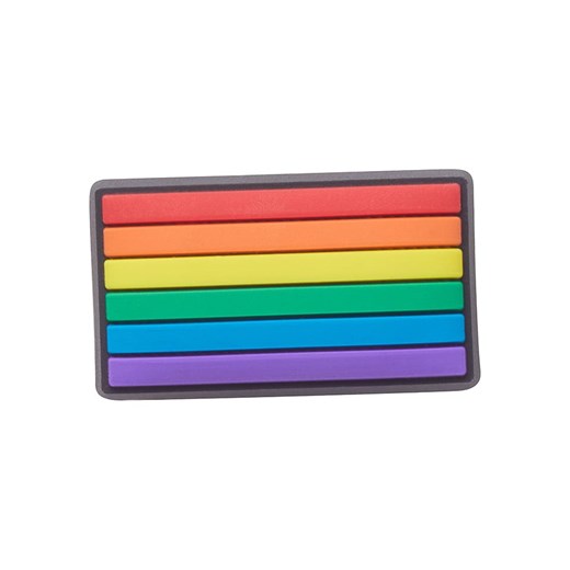 Crocs Kolorowa przypinka &quot;Rainbow Flag&quot; na buty ze sklepu Limango Polska w kategorii Kapcie damskie - zdjęcie 187593443