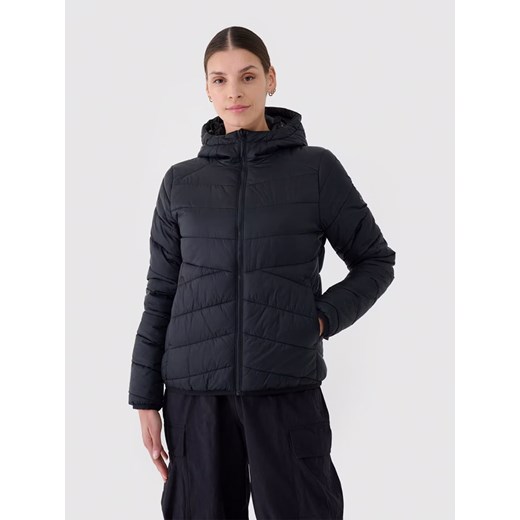 4F Dwustronna kurtka puchowa w kolorze czarnym ze sklepu Limango Polska w kategorii Kurtki damskie - zdjęcie 187593850