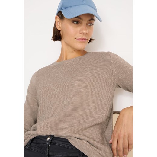 Cecil Sweter w kolorze szarobrązowym ze sklepu Limango Polska w kategorii Swetry damskie - zdjęcie 187593871