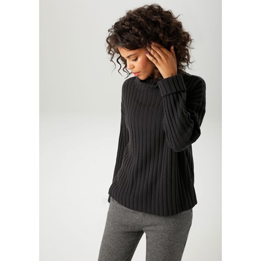 Aniston Golf w kolorze czarnym ze sklepu Limango Polska w kategorii Swetry damskie - zdjęcie 187593901
