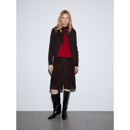 Reserved - Wełniany sweter - czerwony ze sklepu Reserved w kategorii Swetry damskie - zdjęcie 187594302