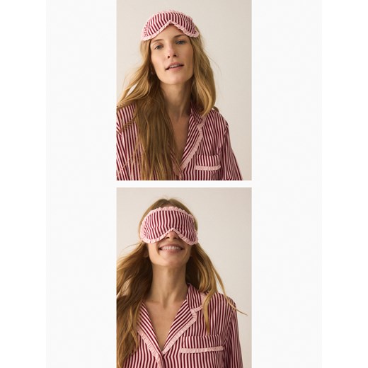 Reserved - Piżama z opaską do spania - ciemnofioletowy ze sklepu Reserved w kategorii Piżamy damskie - zdjęcie 187594703