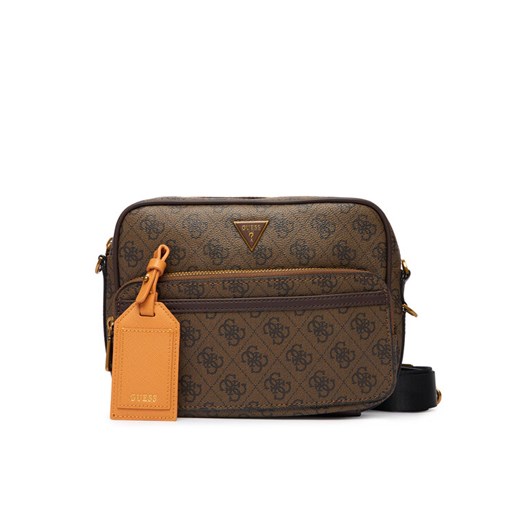 Saszetka Guess HMMILO P5422 Brązowy ze sklepu eobuwie.pl w kategorii Saszetki - zdjęcie 187594803