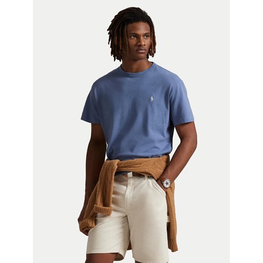 Polo Ralph Lauren T-Shirt 710916698029 Niebieski Regular Fit ze sklepu MODIVO w kategorii T-shirty męskie - zdjęcie 187594984