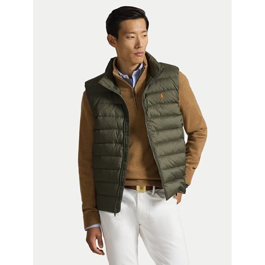 Polo Ralph Lauren Bezrękawnik 710967775008 Zielony Regular Fit ze sklepu MODIVO w kategorii Kamizelki męskie - zdjęcie 187595003