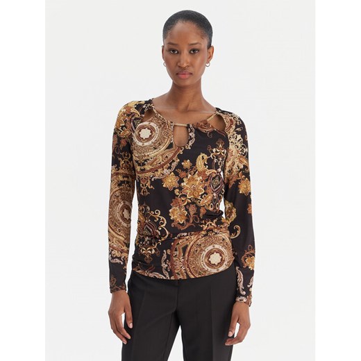 Rinascimento Bluzka CFC0020152002 Czarny Regular Fit ze sklepu MODIVO w kategorii Bluzki damskie - zdjęcie 187595013