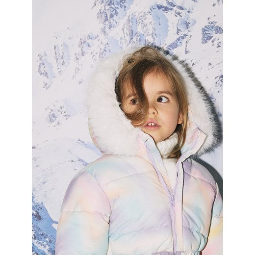 Reserved - Kolorowy kombinezon z rękawiczkami - wielobarwny ze sklepu Reserved w kategorii Kombinezony dziewczęce - zdjęcie 187595541