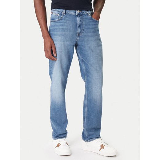 Tommy Hilfiger Jeansy Denton MW0MW41886 Niebieski Straight Fit ze sklepu MODIVO w kategorii Jeansy męskie - zdjęcie 187598351