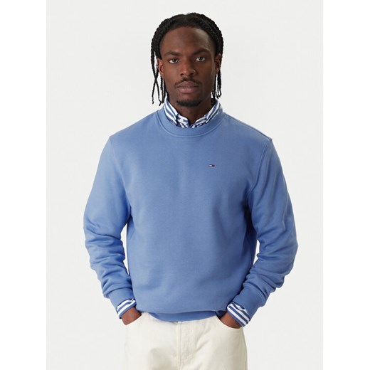 Tommy Jeans Bluza DM0DM20741 Niebieski Regular Fit ze sklepu MODIVO w kategorii Bluzy męskie - zdjęcie 187598404