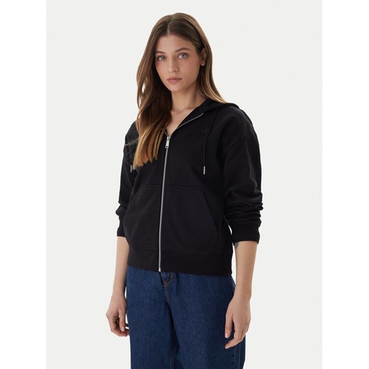 Calvin Klein Jeans Bluza Archive Logo LV047B237G Czarny Regular Fit ze sklepu MODIVO w kategorii Bluzy damskie - zdjęcie 187598450