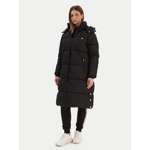 Guess Kurtka zimowa V5BL08 WGLW2 Czarny Regular Fit ze sklepu MODIVO w kategorii Kurtki damskie - zdjęcie 187598460