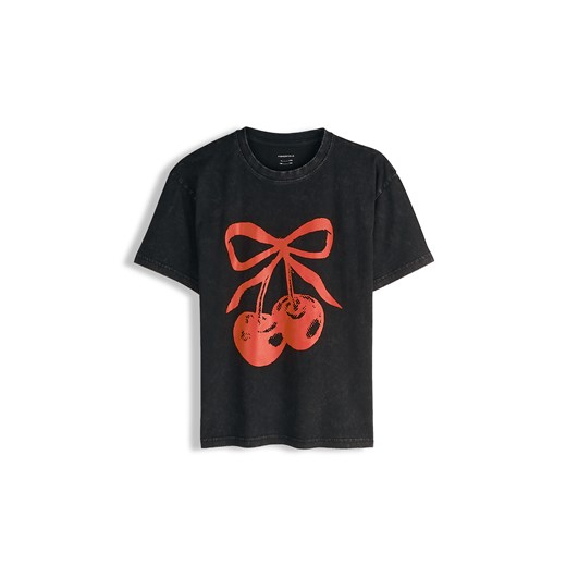 GATE Koszulka z nadrukiem 8Y ze sklepu gateshop w kategorii Bluzki dziewczęce - zdjęcie 187600031