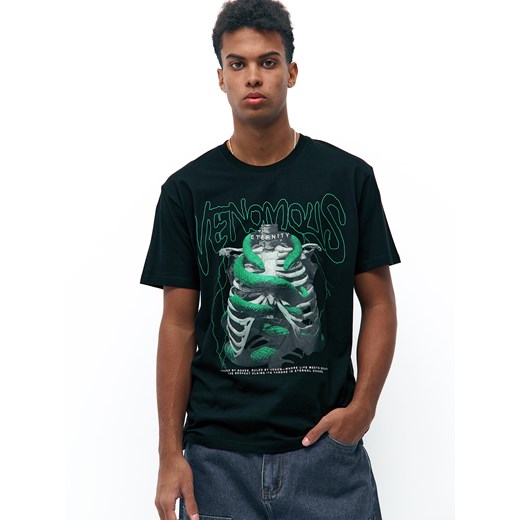 GATE Bawełniana koszulka z nadrukiem M ze sklepu gateshop w kategorii T-shirty męskie - zdjęcie 187600070