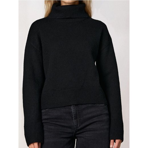 Sinsay - Gładki golf basic - czarny ze sklepu Sinsay w kategorii Swetry damskie - zdjęcie 187600861