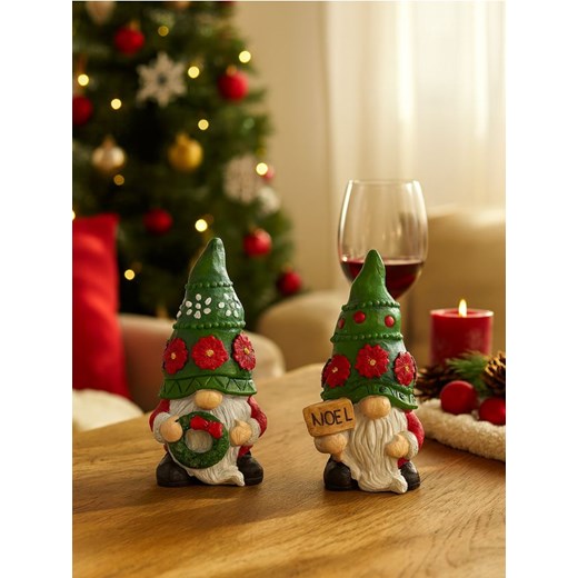 Sinsay - Dekoracje świąteczne w kształcie skrzatów 2 pack - wielobarwny ze sklepu Sinsay w kategorii Dekoracje bożonarodzeniowe - zdjęcie 187600873