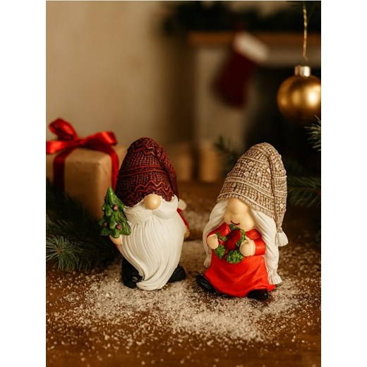 Sinsay - Dekoracje świąteczne w kształcie skrzatów 2 pack - wielobarwny ze sklepu Sinsay w kategorii Dekoracje bożonarodzeniowe - zdjęcie 187600874