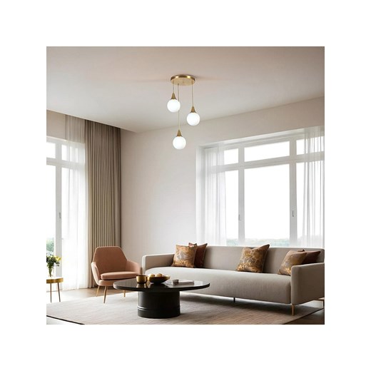 Opviq Lampa wisząca w kolorze złotym - 30 x 70 cm ze sklepu Limango Polska w kategorii Oświetlenie - zdjęcie 187601314