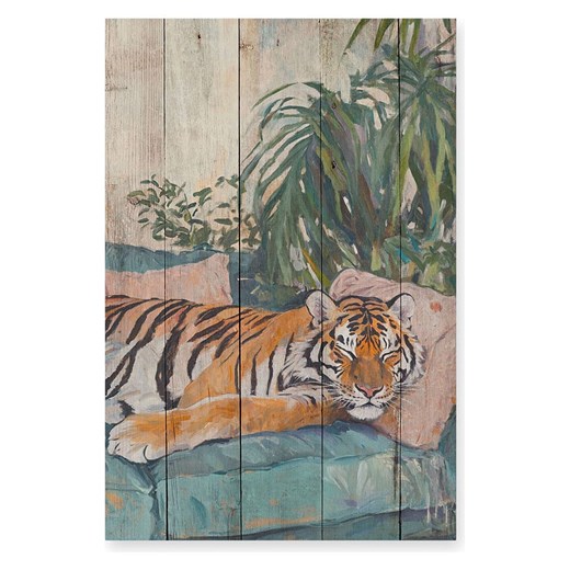 Madre Selva Druk &quot;Verno&quot; na drewnie - 60 x 40 cm ze sklepu Limango Polska w kategorii Obrazy - zdjęcie 187601334