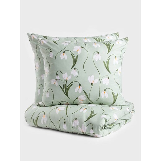 Homla Komplet pościeli &quot;Thana&quot; w kolorze zielonym - 160 x 200 cm ze sklepu Limango Polska w kategorii Pościele - zdjęcie 187601354