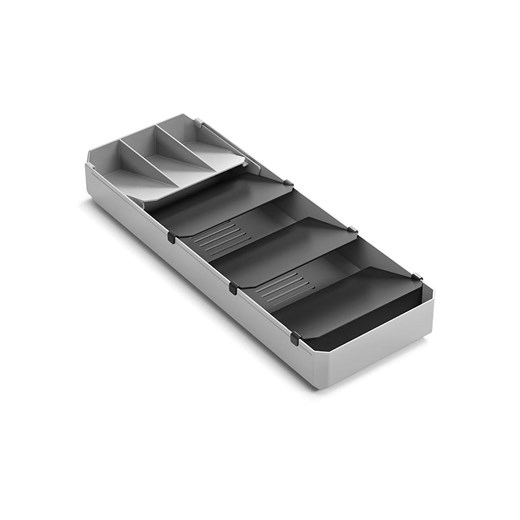 metaltex Organizer &quot;Uni-Fit&quot; w kolorze szarym na sztućce - 15 x 6 x 40 cm ze sklepu Limango Polska w kategorii Akcesoria i przechowywanie - zdjęcie 187601371