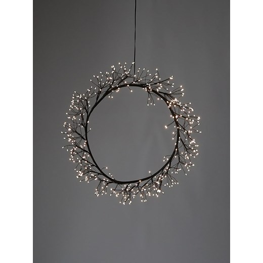 AM Design Wianek LED w kolorze czarnym - Ø 45 cm ze sklepu Limango Polska w kategorii Oświetlenie - zdjęcie 187601433