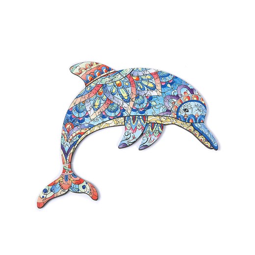 DAM Drewniane puzzle &quot;Delfin&quot; - 3+ ze sklepu Limango Polska w kategorii Puzzle - zdjęcie 187601781