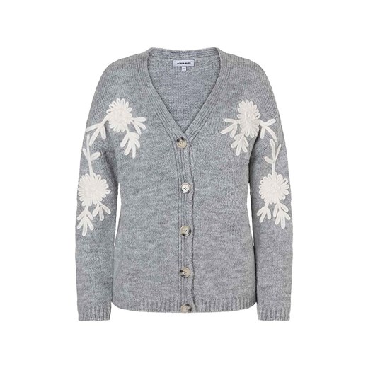 More &amp; More Kardigan w kolorze szarym ze sklepu Limango Polska w kategorii Swetry damskie - zdjęcie 187602170