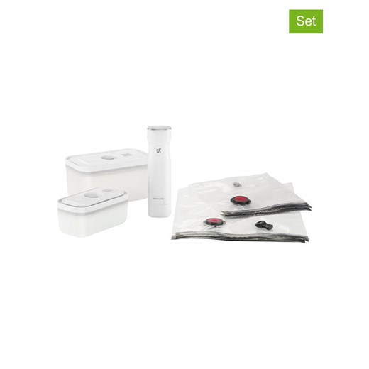 Zwilling 7-częściowy zestaw w kolorze biało-szarym do pakowania próżniowego ze sklepu Limango Polska w kategorii Pojemniki kuchenne - zdjęcie 187602330