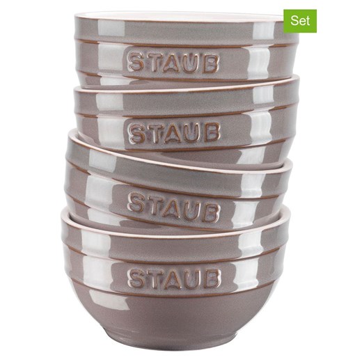Zwilling Miski (4 szt.) &quot;Staub&quot; w kolorze szarym - Ø 14 cm ze sklepu Limango Polska w kategorii Naczynia - zdjęcie 187602534