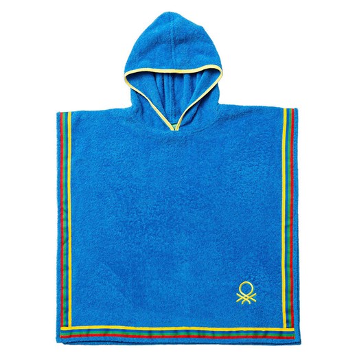 Benetton Ręcznik kąpielowy w kolorze niebieskim z kapturem ze sklepu Limango Polska w kategorii Ręczniki - zdjęcie 187603453