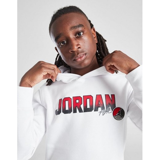 JORDAN BLUZA Z KAPTUREM COLG PATCH OH WHT/RD B ze sklepu JD Sports  w kategorii Bluzy chłopięce - zdjęcie 187604152