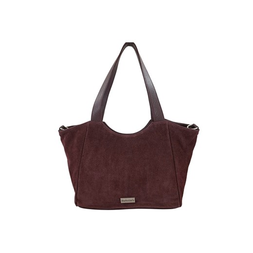 Torebka damska zamszowa typu worek - Bordowa ze sklepu butyolivier w kategorii Torebki worki - zdjęcie 187604942