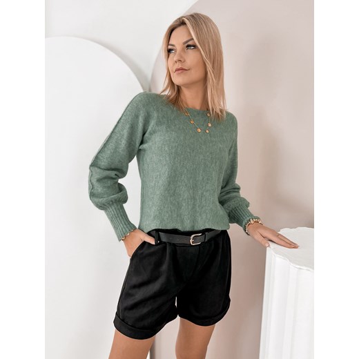 sweter valmont khaki one size ze sklepu UBRA w kategorii Swetry damskie - zdjęcie 187605572