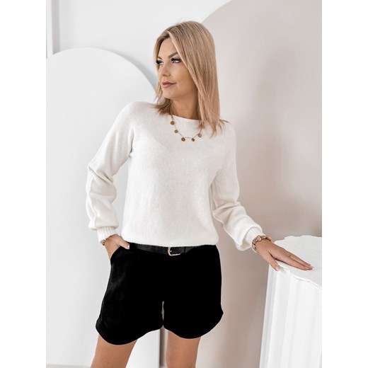 sweter valmont ecru one size ze sklepu UBRA w kategorii Swetry damskie - zdjęcie 187605582