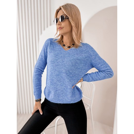 sweter montclair niebieski one size ONE SIZE UBRA