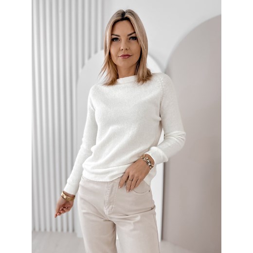 sweter hartfield ecru one size ONE SIZE UBRA