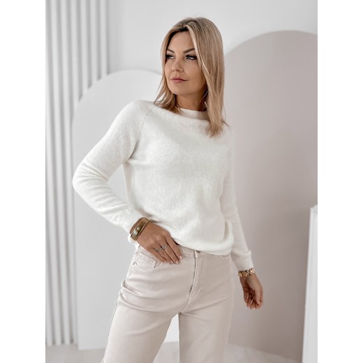 sweter hartfield ecru one size ONE SIZE UBRA