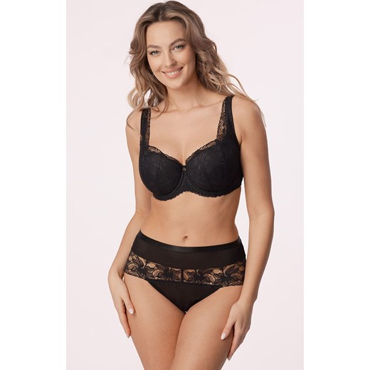 Mefemi biustonosz usztywniany czarny Laura, Kolor czarny, Rozmiar 70D, Mefemi ze sklepu Intymna w kategorii Biustonosze - zdjęcie 187605890