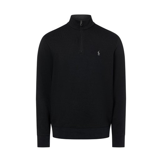 Polo Ralph Lauren Męski niszczyciel potu Mężczyźni Bawełna czarny jednolity ze sklepu vangraaf w kategorii Bluzy męskie - zdjęcie 187607014