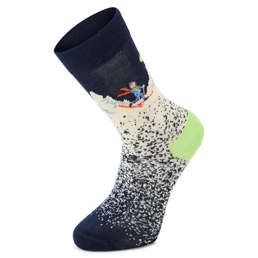 Happy Socks Skarpety Mężczyźni granatowy wzorzysty ze sklepu vangraaf w kategorii Skarpetki męskie - zdjęcie 187607082