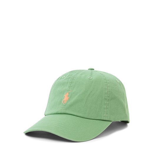 Polo Ralph Lauren Czapka męska Mężczyźni Bawełna zielony jednolity ze sklepu vangraaf w kategorii Czapki z daszkiem męskie - zdjęcie 187607104