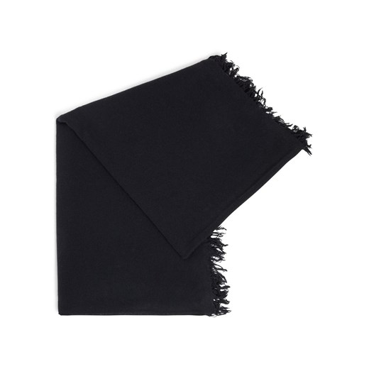 Kurt Kölln Damski szalik z czystego kaszmiru Kobiety Kaszmir czarny jednolity ze sklepu vangraaf w kategorii Szaliki i chusty damskie - zdjęcie 187607121