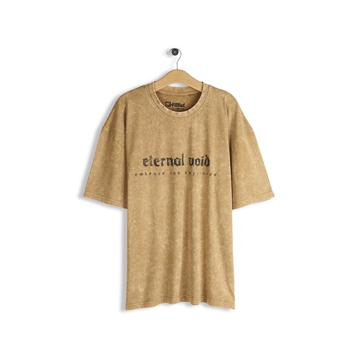 GATE T-shirt z nadrukiem i efektem sprania M ze sklepu gateshop w kategorii T-shirty męskie - zdjęcie 187607221