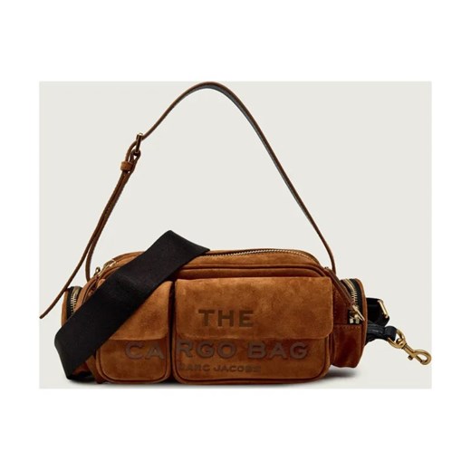 Marc Jacobs Torebka na ramię SUEDE CARGO BAG | zamsz ze sklepu Gomez Fashion Store w kategorii Torebki bagietki - zdjęcie 187611294