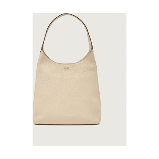 BOSS BLACK Skórzane hobo Lenah New ze sklepu Gomez Fashion Store w kategorii Torebki hobo - zdjęcie 187611322